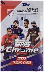 2022 Topps Chrome MLS Soccer Hobby Box